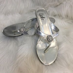Lalla Sandals with rhinestones